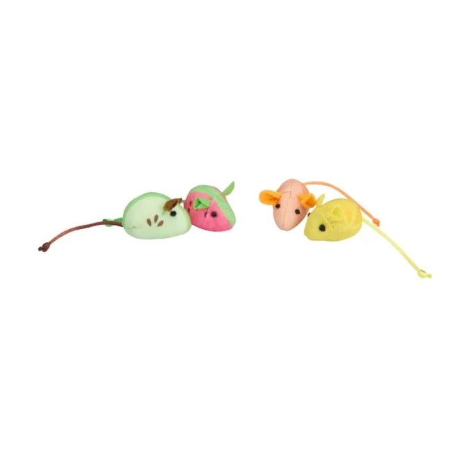 L&B JuicyVibes Fruity žaislas pelytės, 4 vnt -  2