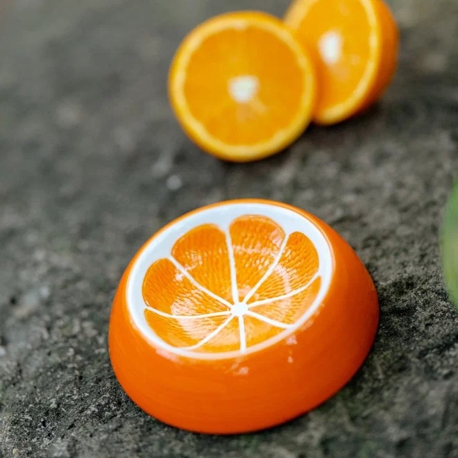 L&B JuicyVibes dubenėlis katėms, oranžinis -  3