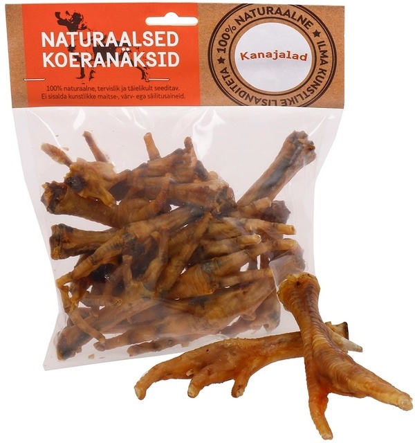 Palmar džiovintos vištų kojelės, 200 g -  2