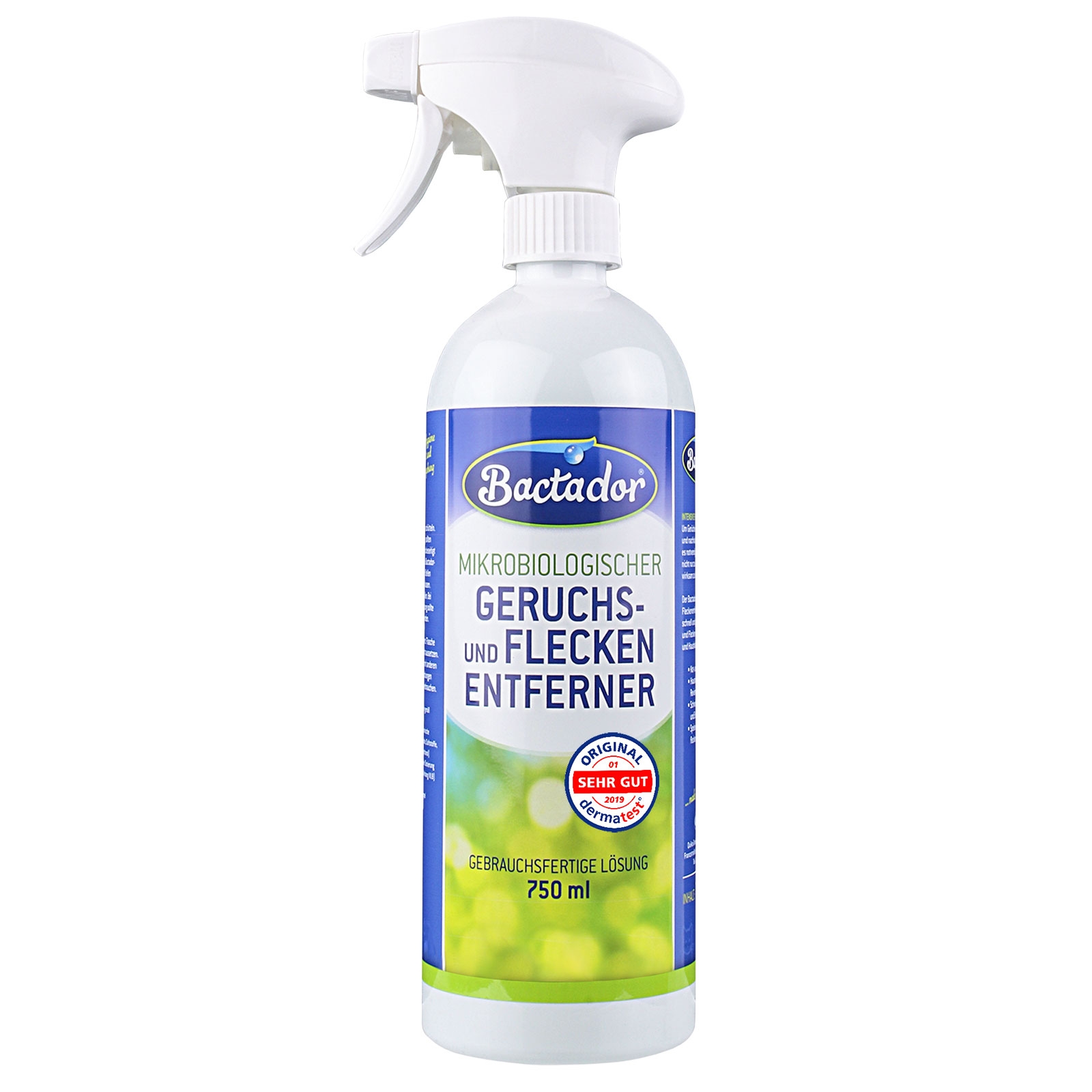 Bactador® purškiklis nemaloniam kvapui ir dėmėms naikinti, 750 ml -  2