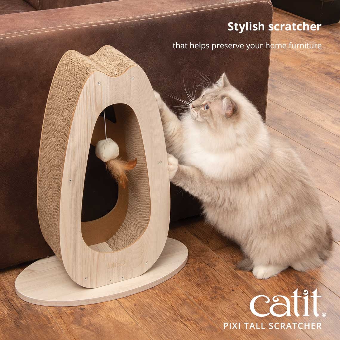 Catit Pixi Tall draskyklė katėms, 45x23,5x56 cm -  4