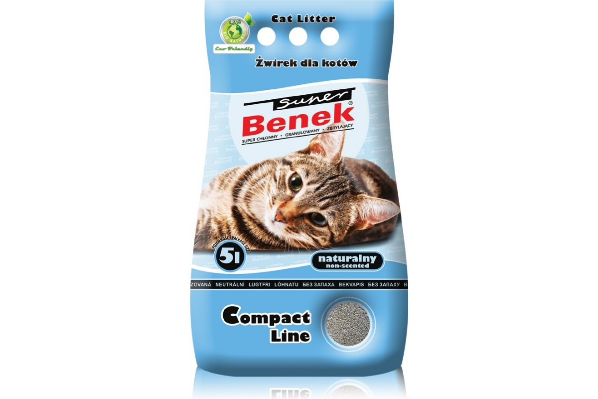 Certech Benek Compact kraikas katėms, 5 L -  2