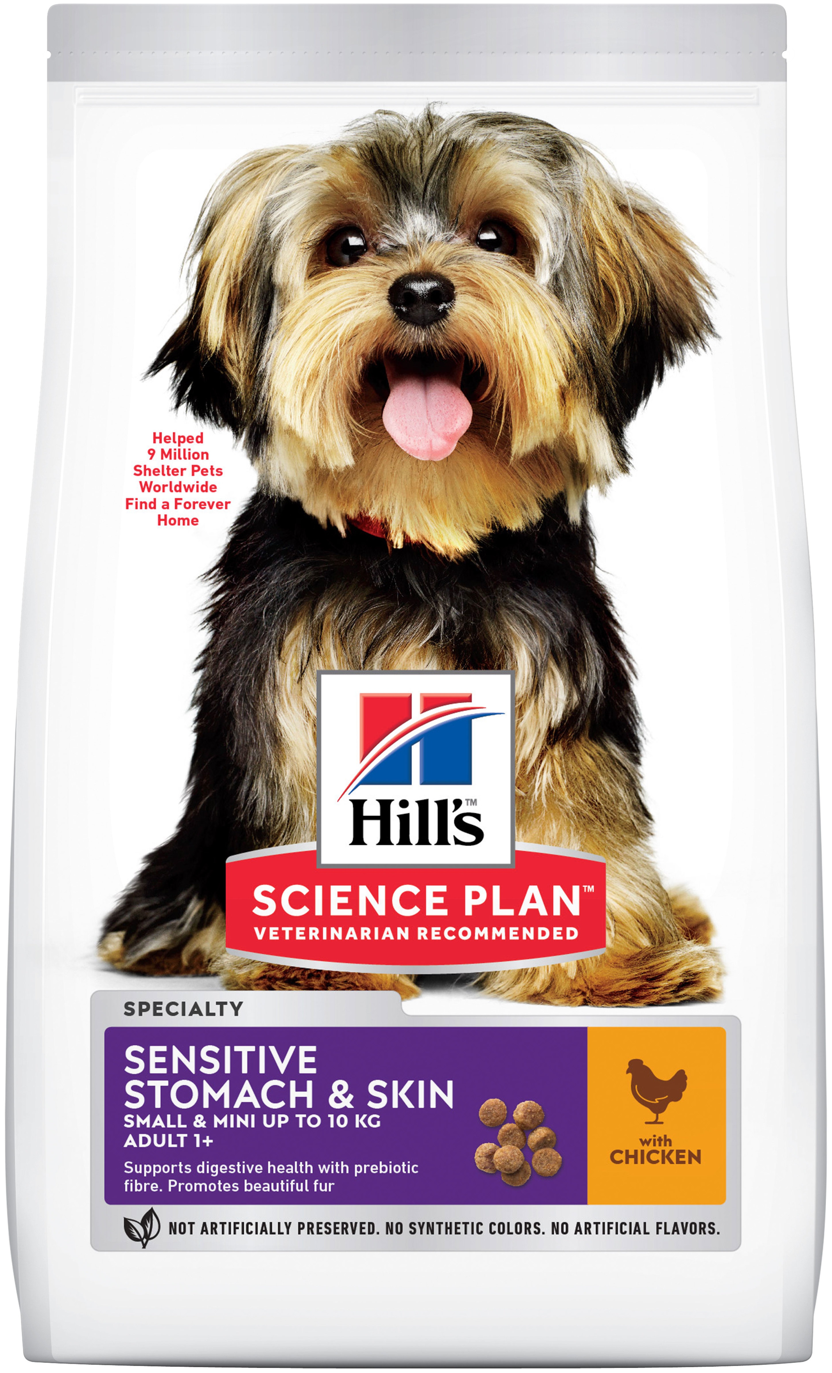 Hills šunų maistas Sensitive Stomach/Skin S&M vištiena, 3 kg -  2