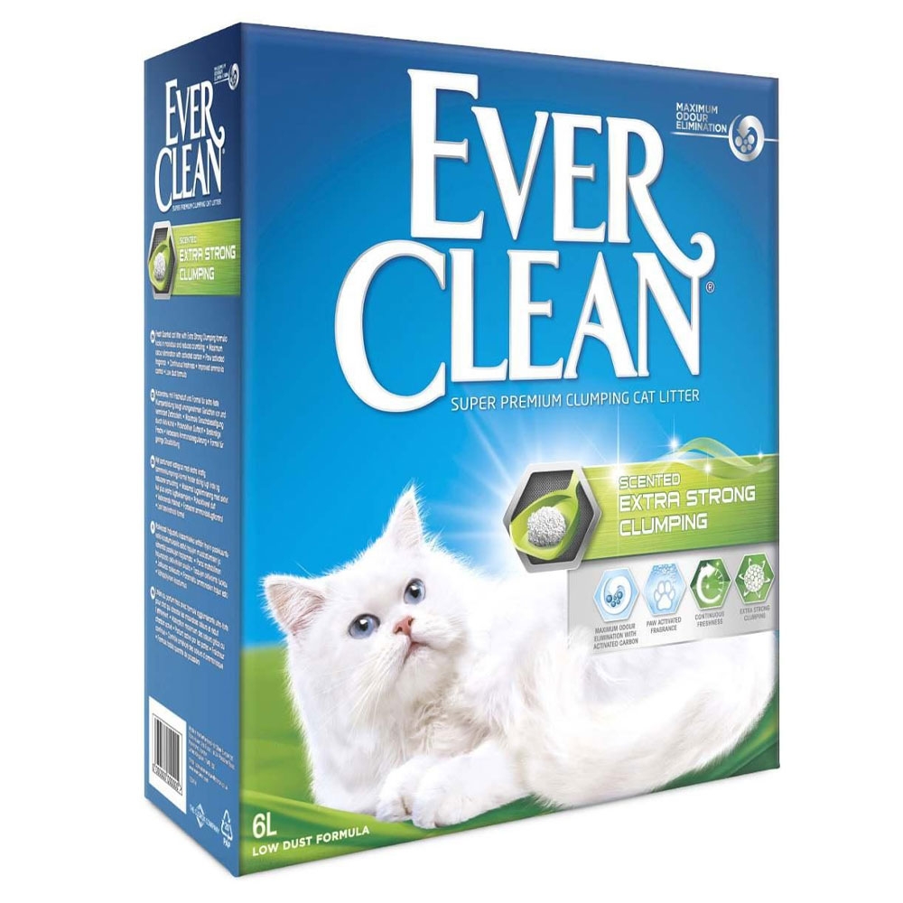 Ever Clean Extra Strong Clumping Scented kvapnus kraikas katėms,  6 kg -  2