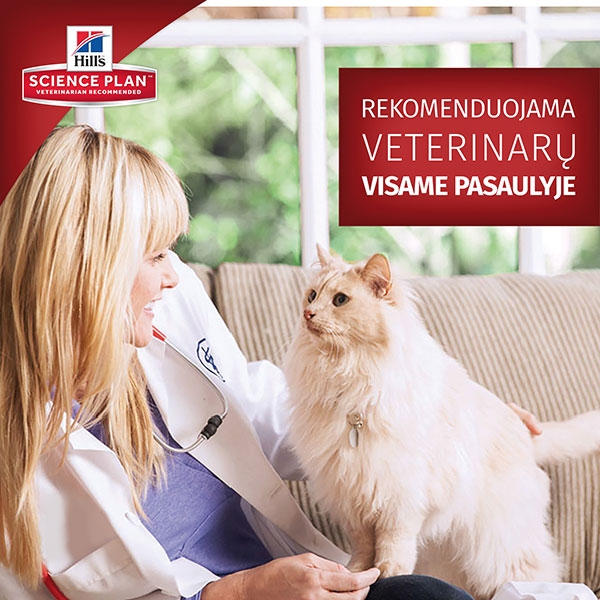 Hill´s Science Plan Sterilised Young Adult maistas su višt. 1,5 kg -  4