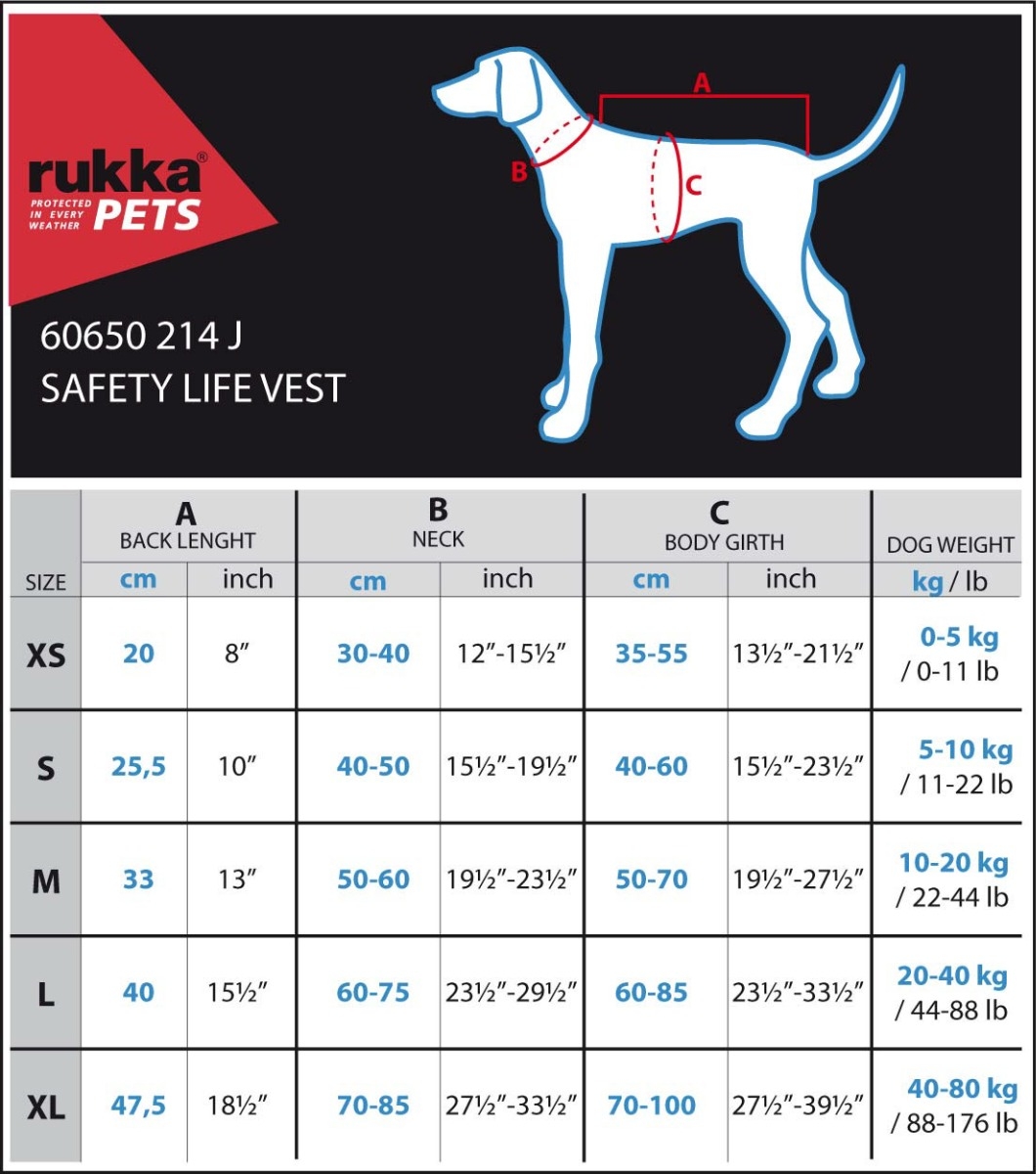 Rukka Safety Life gelbėjimosi liemenė, S dydis, 25,5 cm, oranžinė -  3