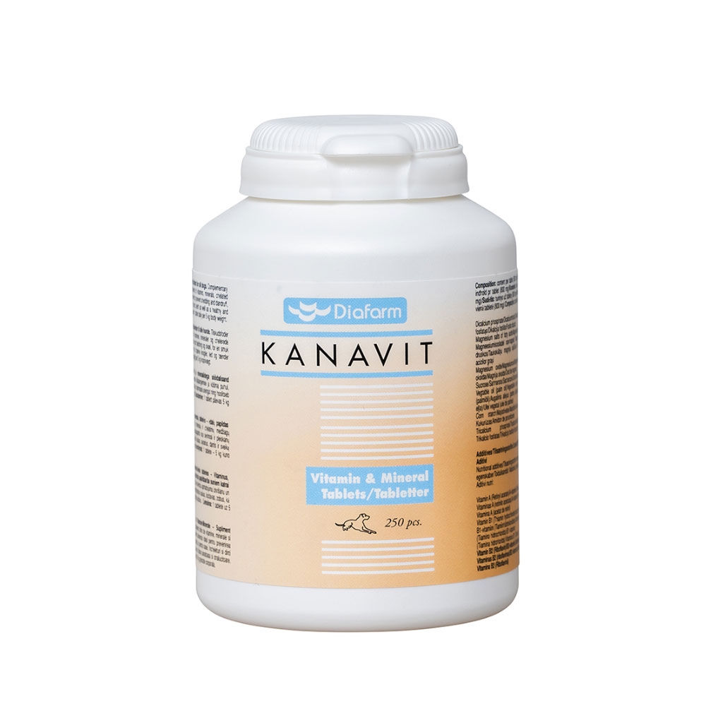 Diafarm Kanavit vitaminai, 100vnt -  2