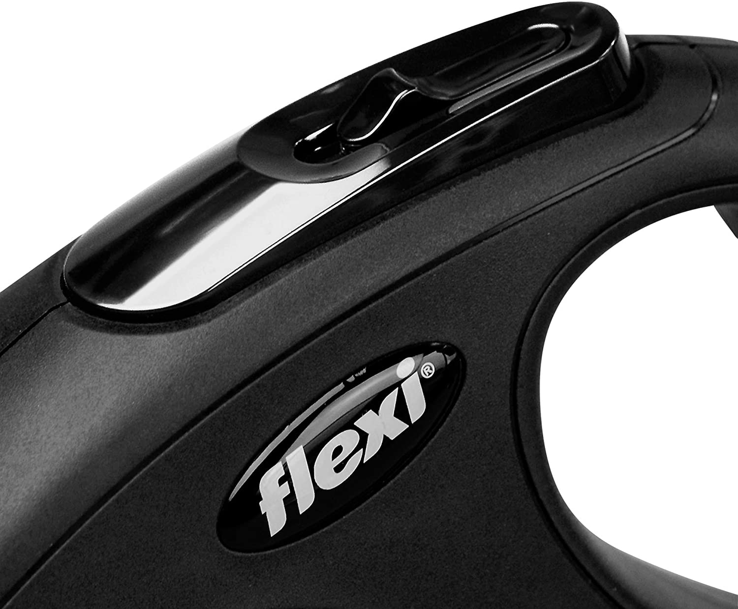 Flexi Classic automatinis virvinis pavadėlis, S/5 m, juodas -  4