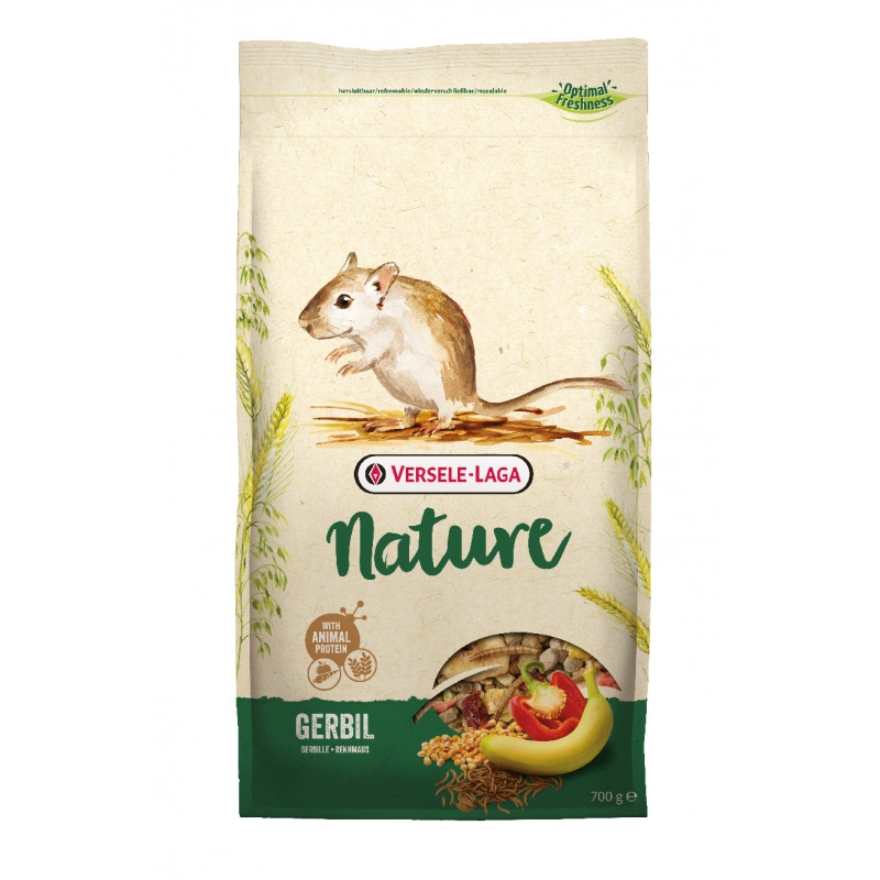 Versele-Laga Gerbil Nature sausas maistas žiurkėnams ir pelėms, 700g -  2