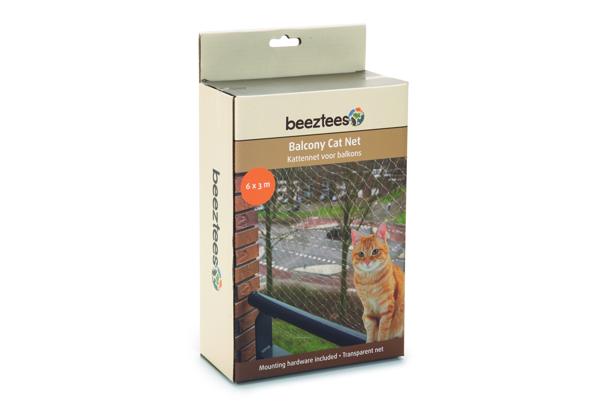 Beeztees Balcony apsauginis balkono tinklas, 6 x 3 m -  2