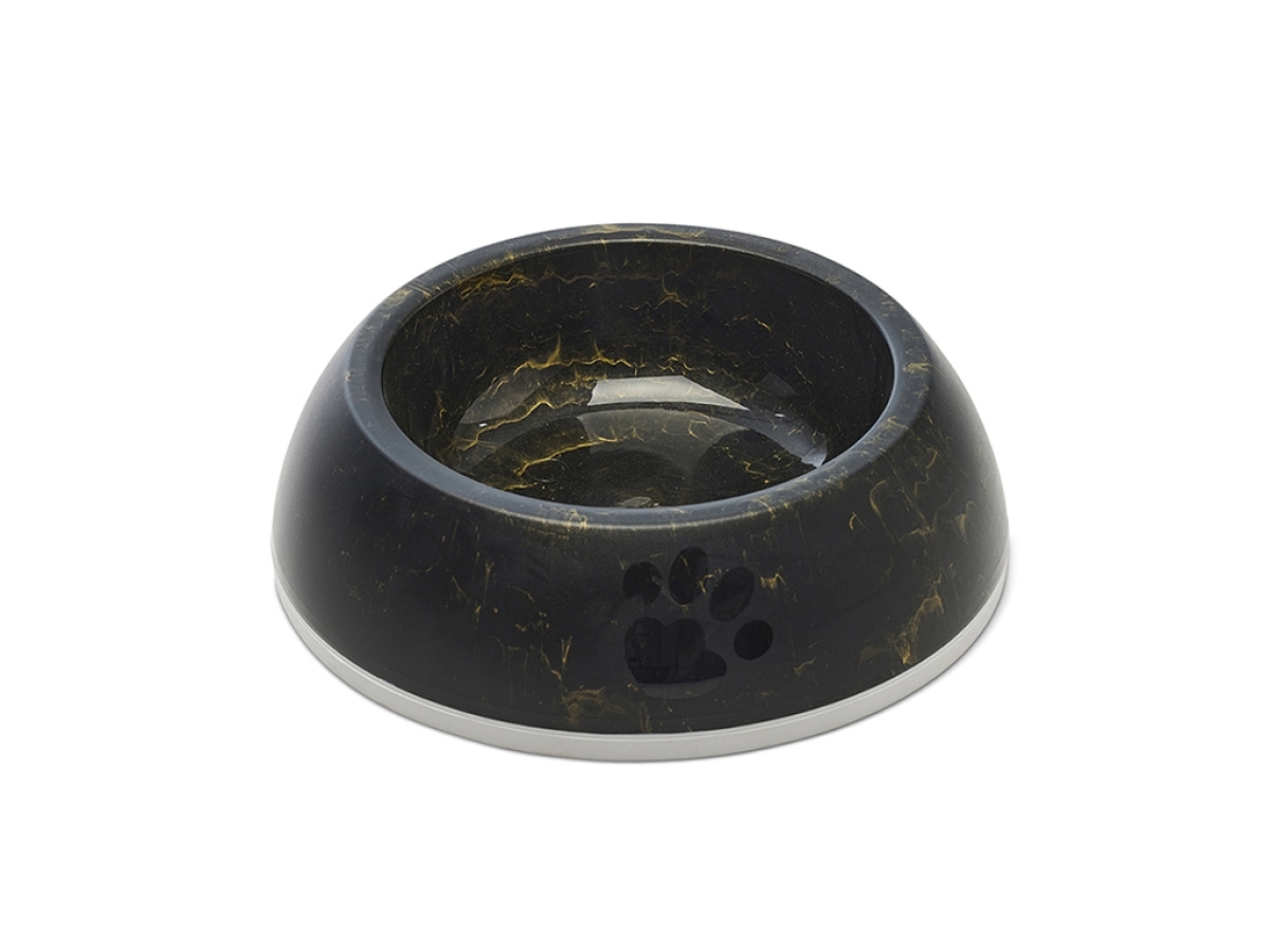 Savic Delice Marble dubenėlis, 200 ml, juodos/aukso spalvos -  3