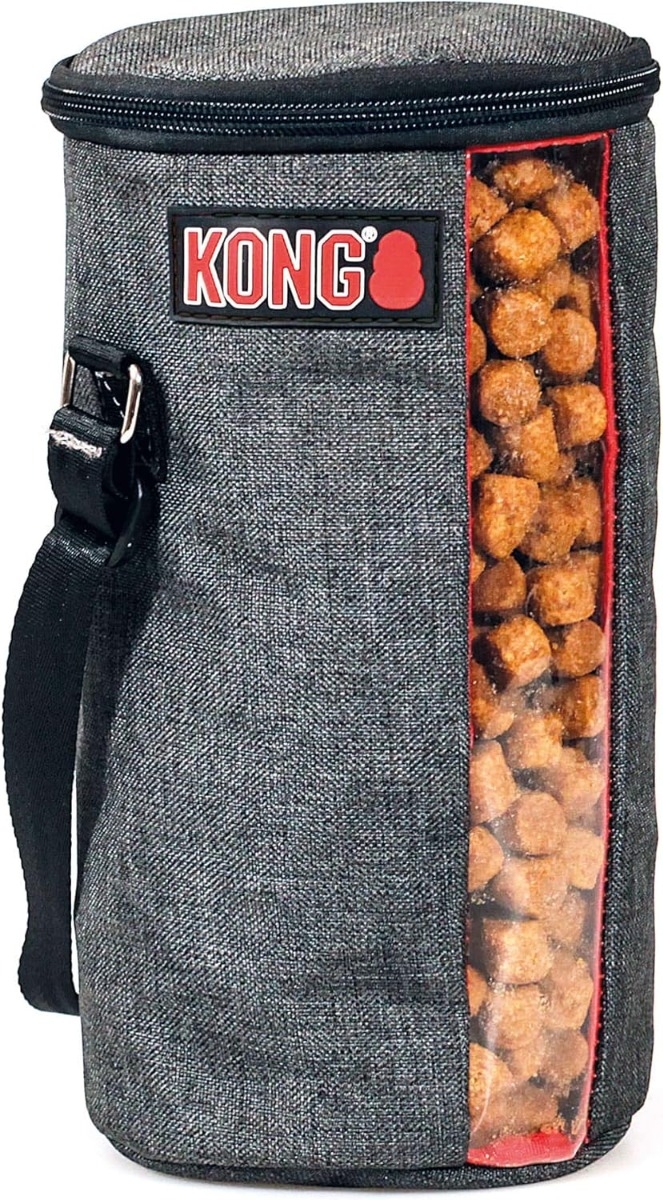 KONG kelioninis maisto krepšelis, pilkas -  3