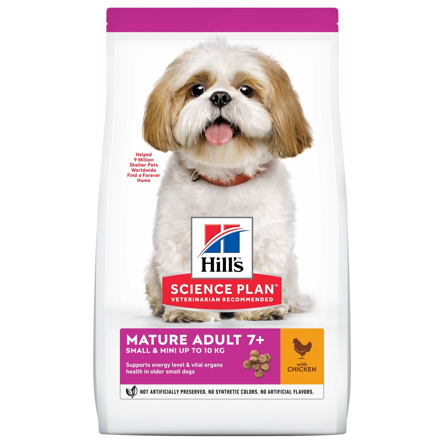 Hill's Science Plan Mature Small&Mini maistas šunims  su višt. 1,5 kg -  2