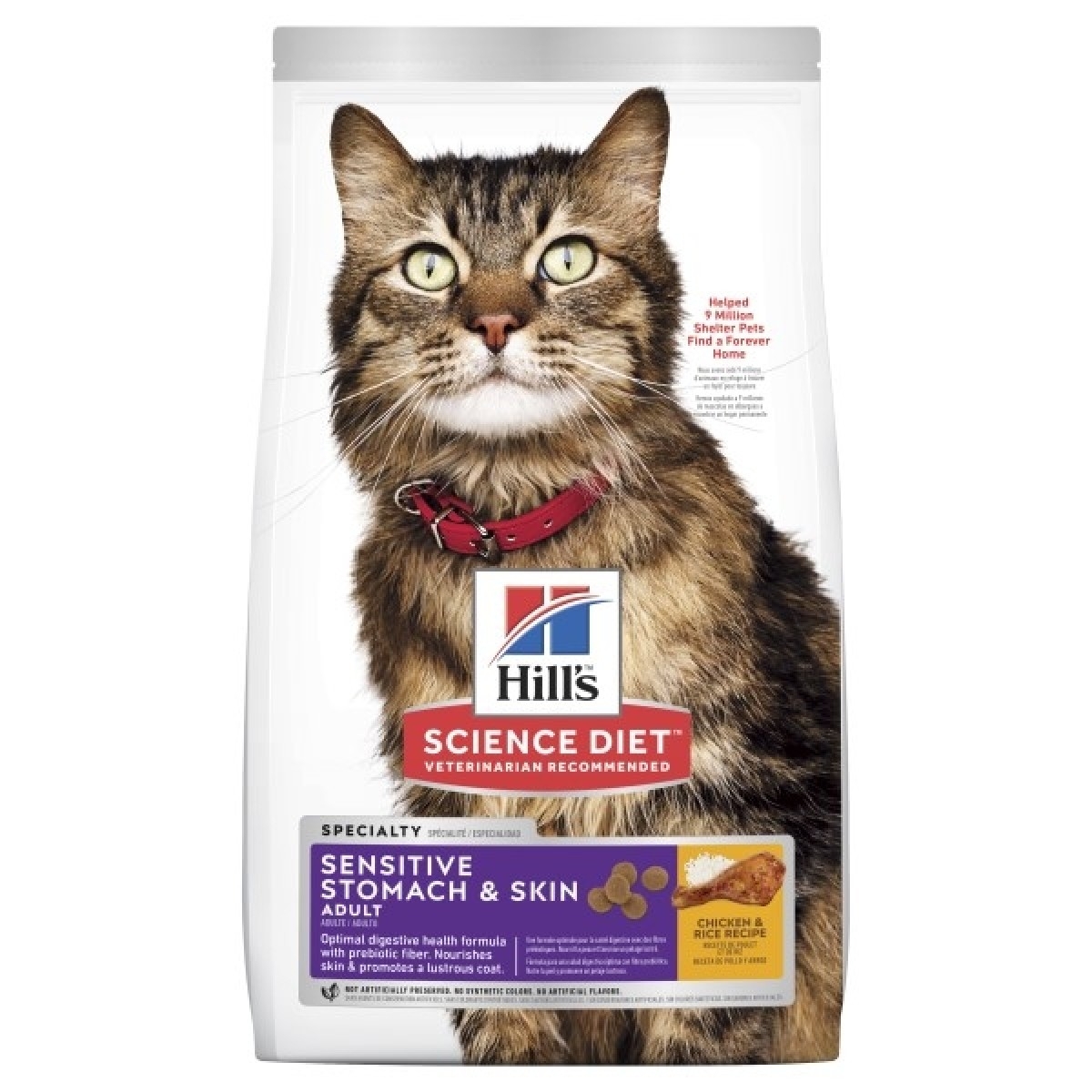 Hill´s Science Plan Sensitive Stomach&Skin maistas katėms, 1,5kg -  7