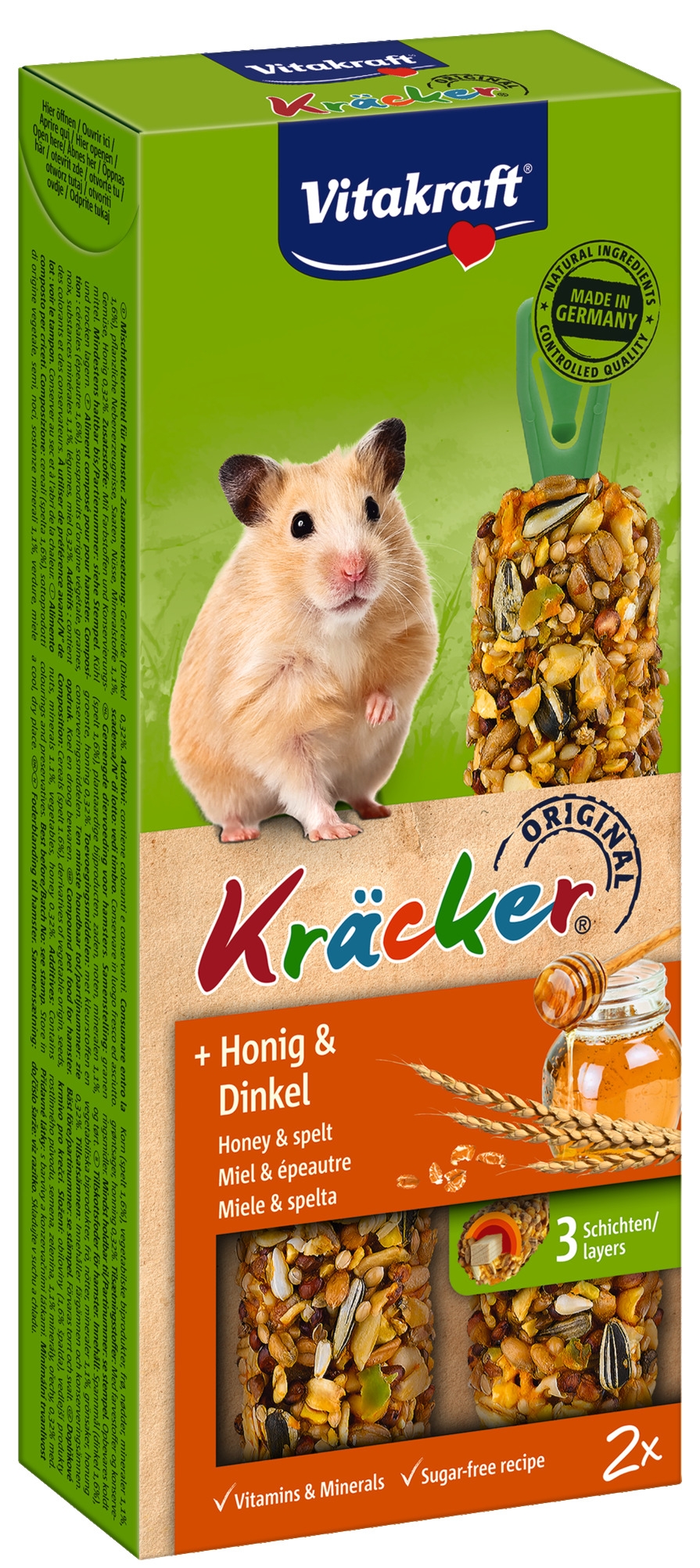 Vitakraft Kracker lazdelės žiurkėnams 2vnt -  2