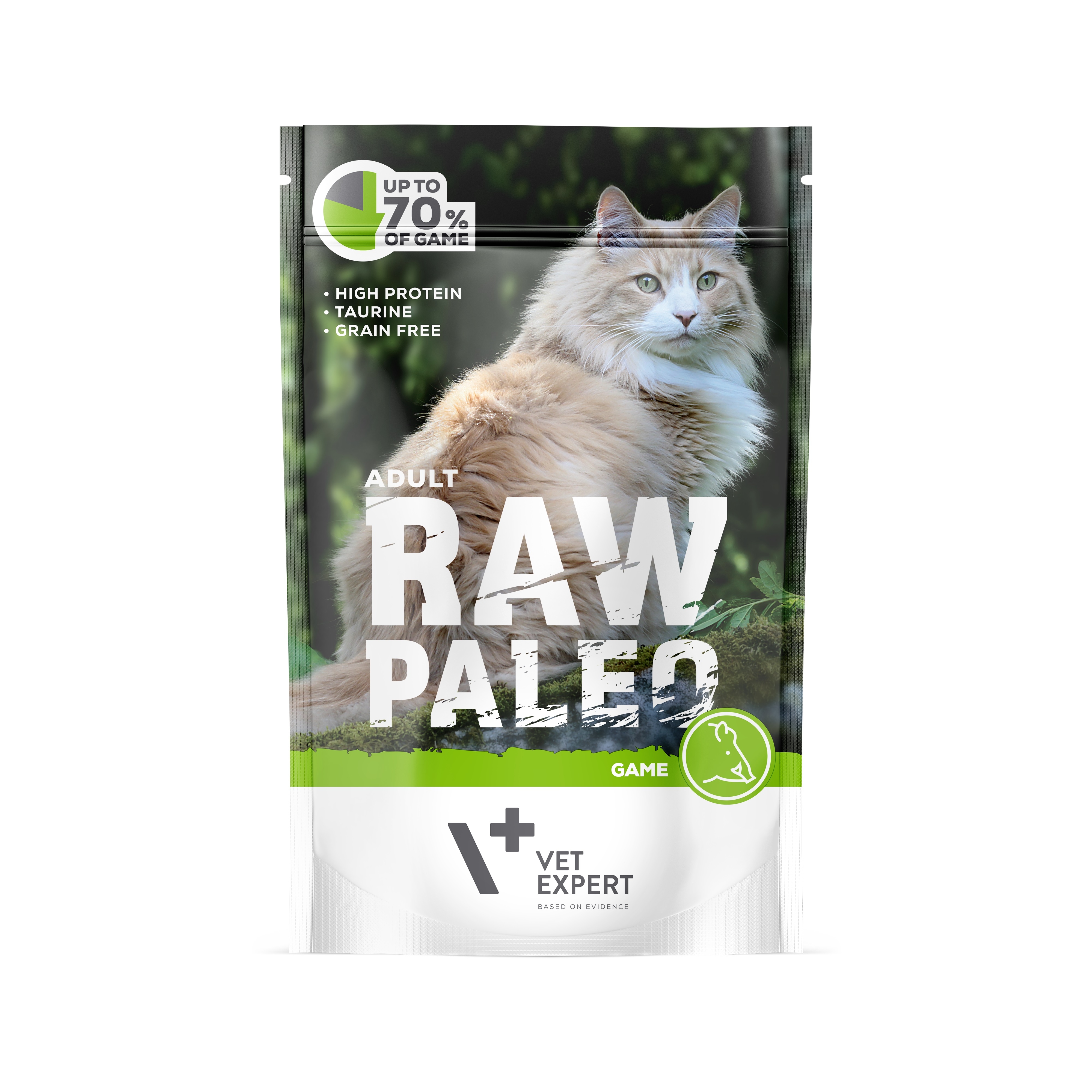 Raw Paleo Adult Cat guliašas katėms su žvėriena, 100 g -  2