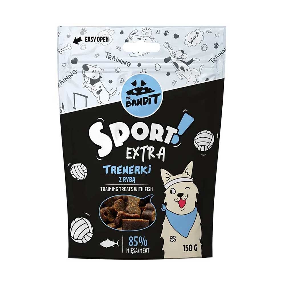 Mr. Bandit SPORT EXTRA skanėstai šunims su žuvimi, 150 g -  2