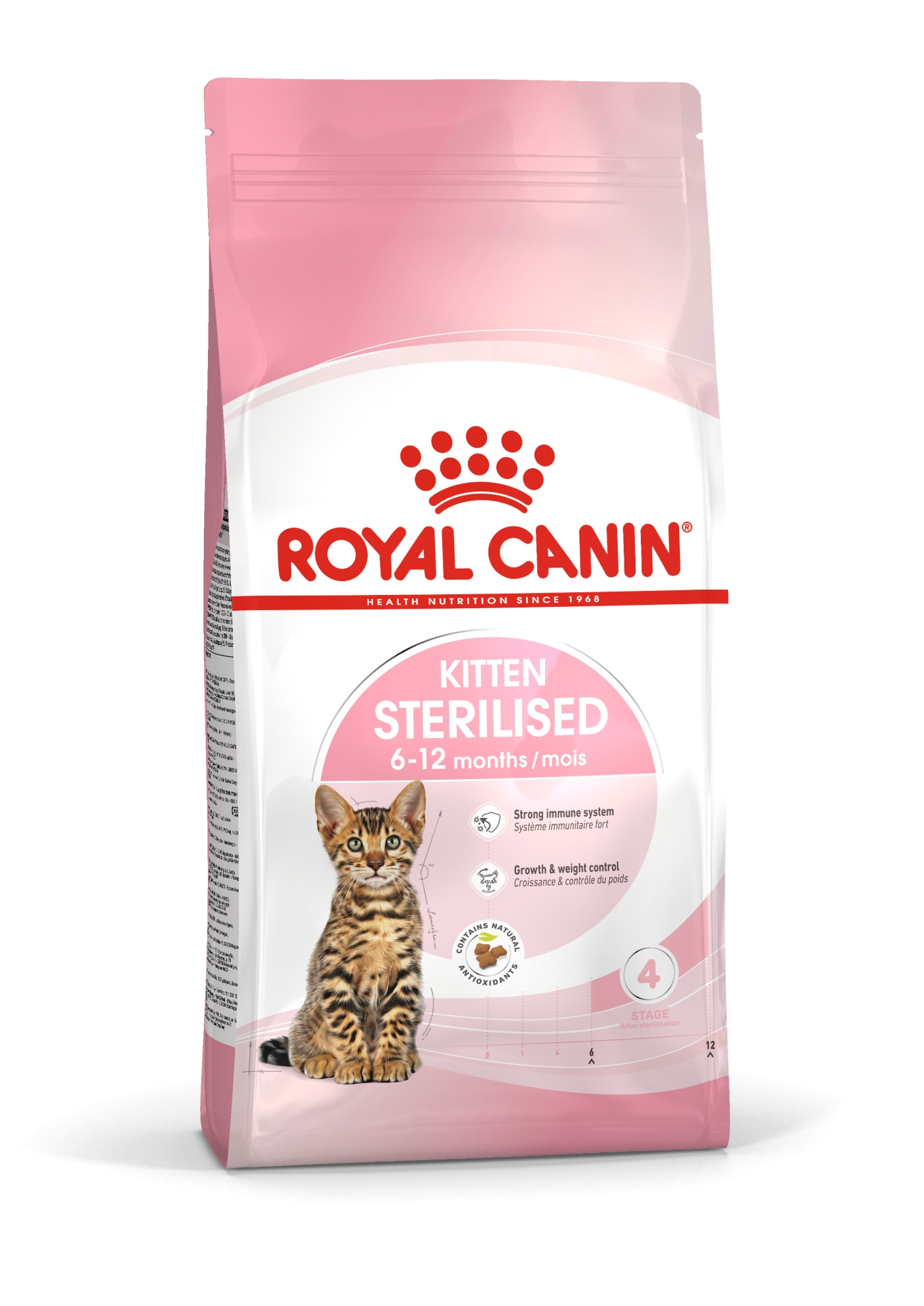 Royal Canin maistas steriliz/kastruot kačiukams, 400g -  2