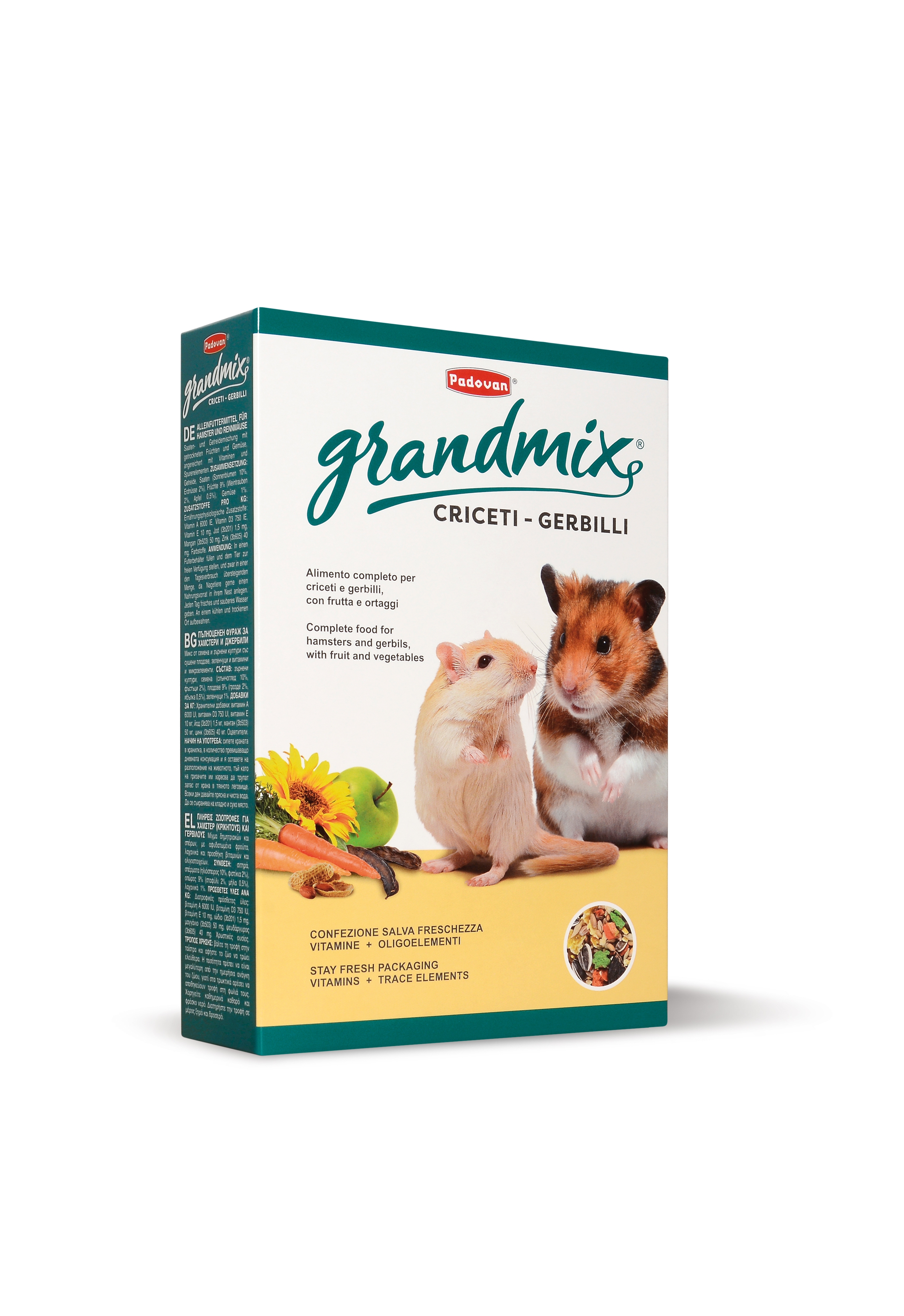 Padovan GrandMix Criceti maistas smulkiesiems graužikams, 400 g -  2