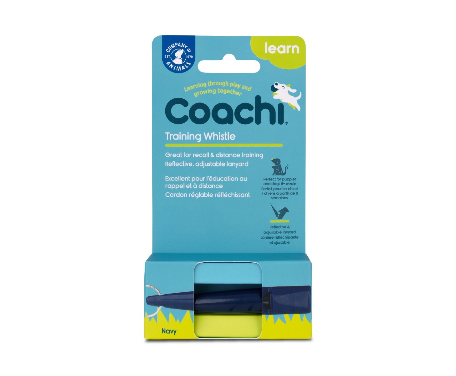 Coachi treniruočių švilpukas, tamsiai mėlymos spalvos -  2