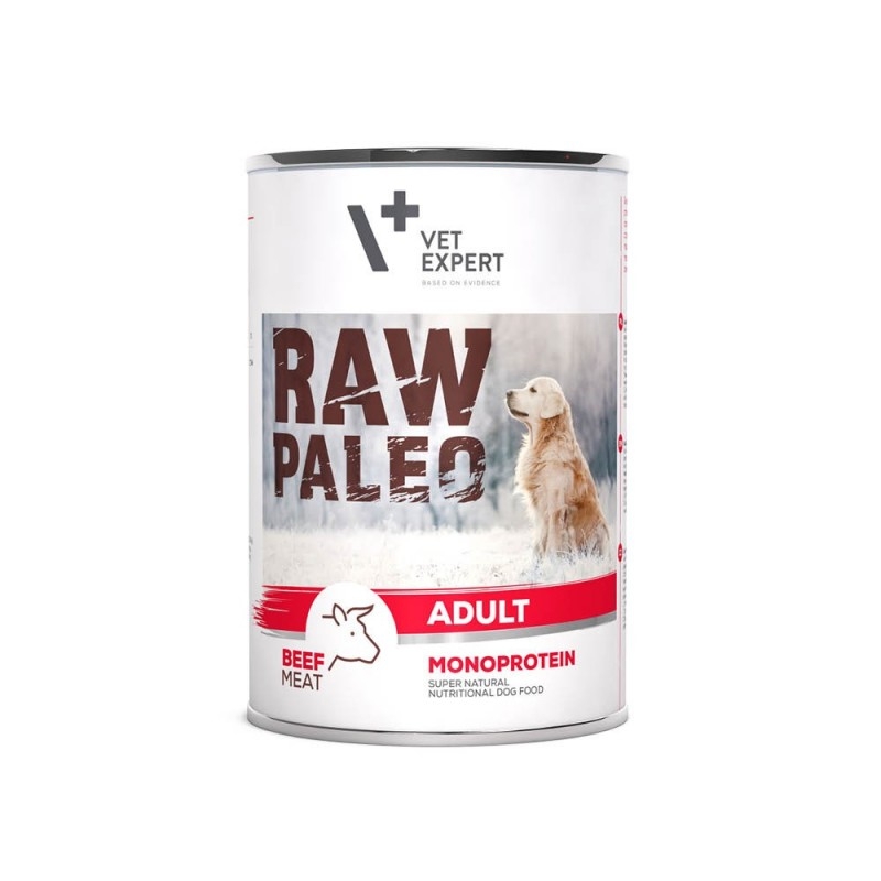 Raw Paleo Adult konservai šunims su jautiena, 800 g -  3