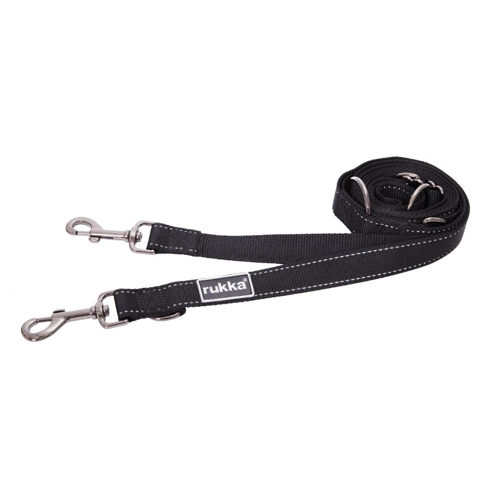 Rukka Bliss Polar Multi nailoninis pavadėlis 20 mm/300 cm, juoda -  2