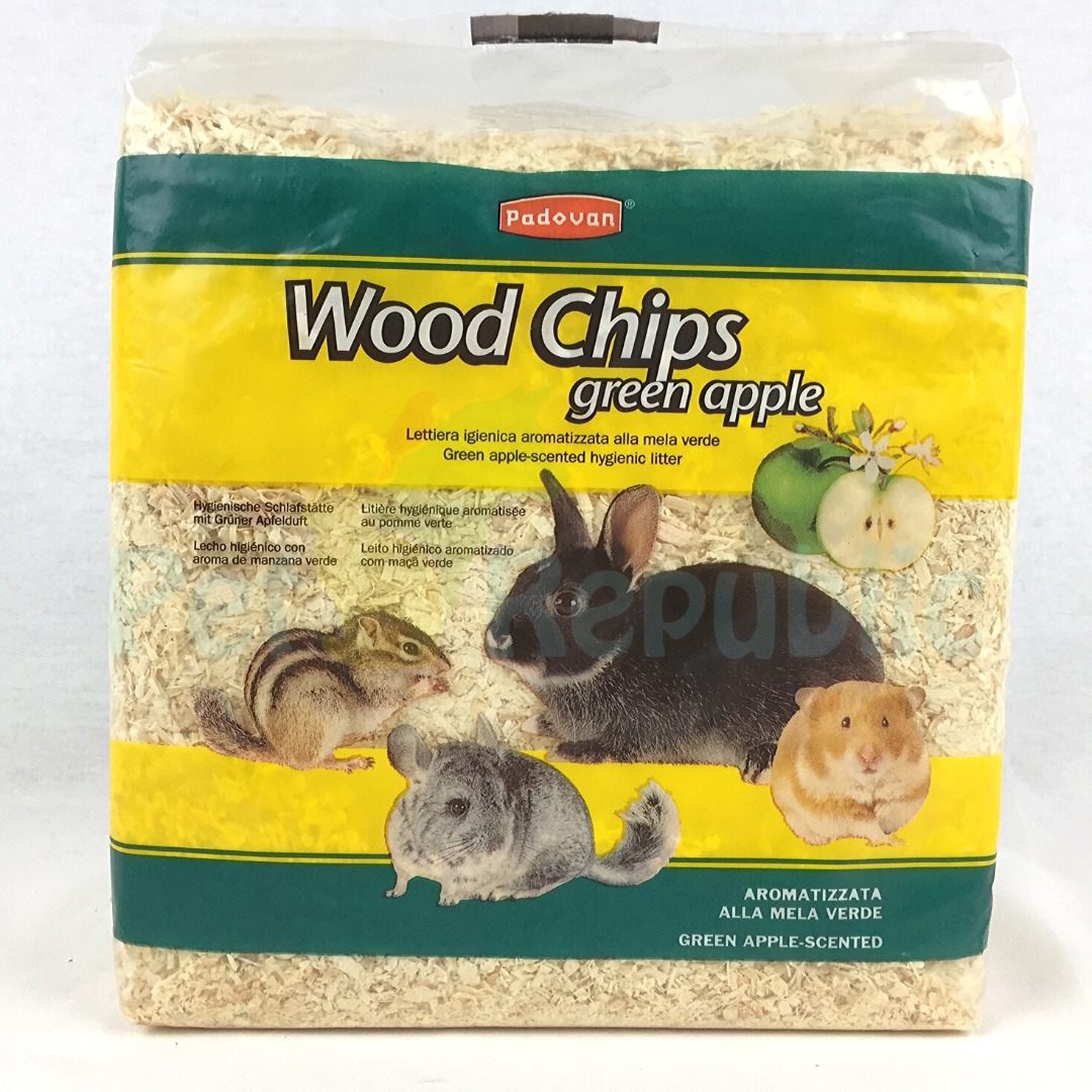 Padovan Woodchips žalių obuolių kvapo kraikas, 1 kg -  2