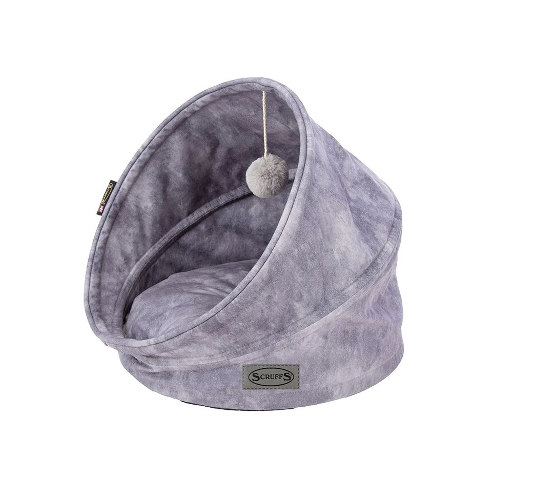 Scruffs Kensington guolis katėms, 44x44x48cm, pilkas -  6