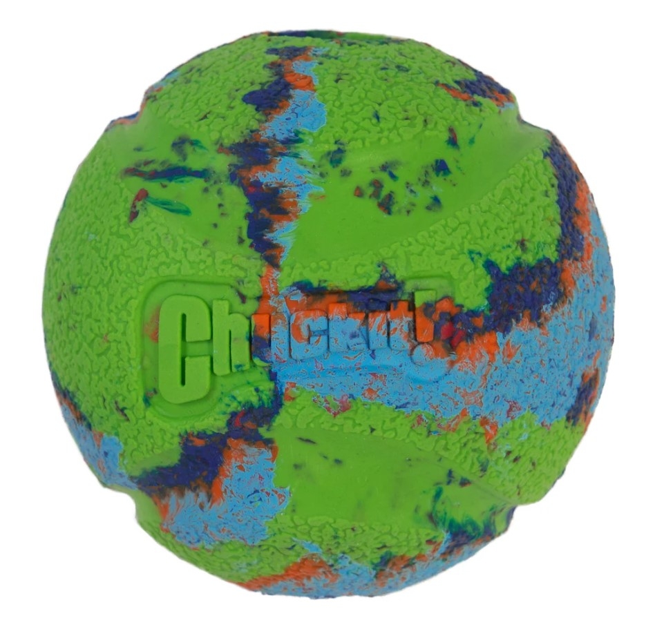 Chuckit Eco Fetch kamuoliukas šunims, M dydis, 6,4 cm -  3