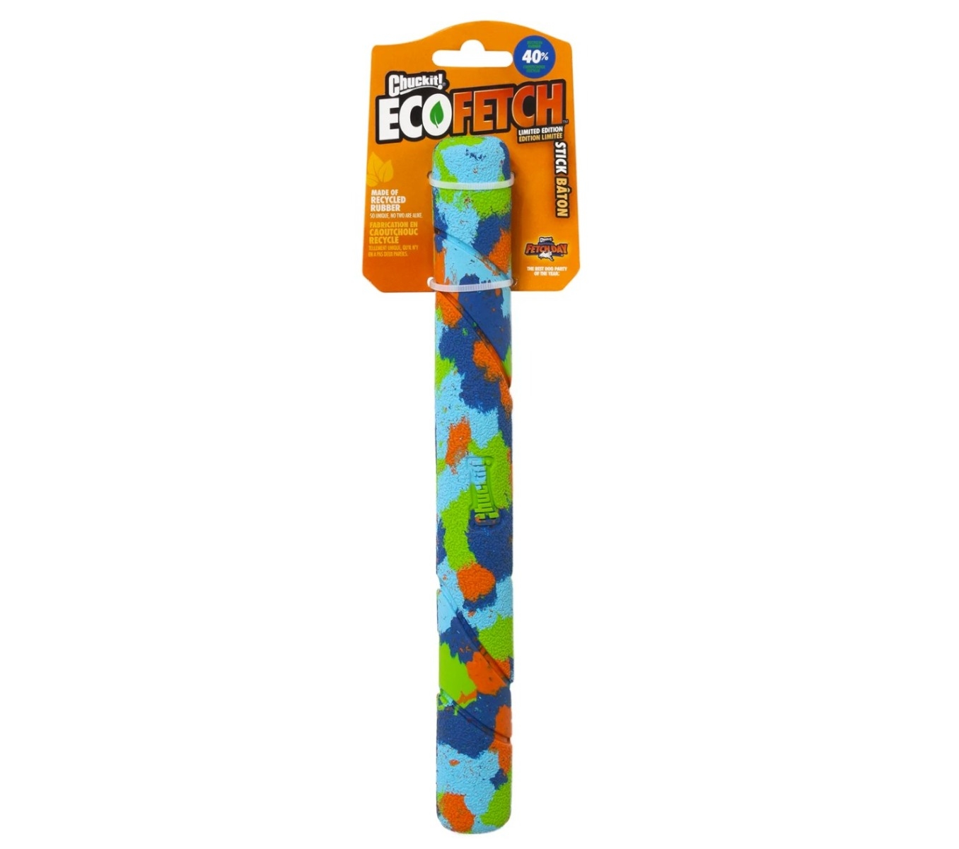 Chuckit Eco Fetch Ultra guminė žaidimų lazda, 27 cm -  2