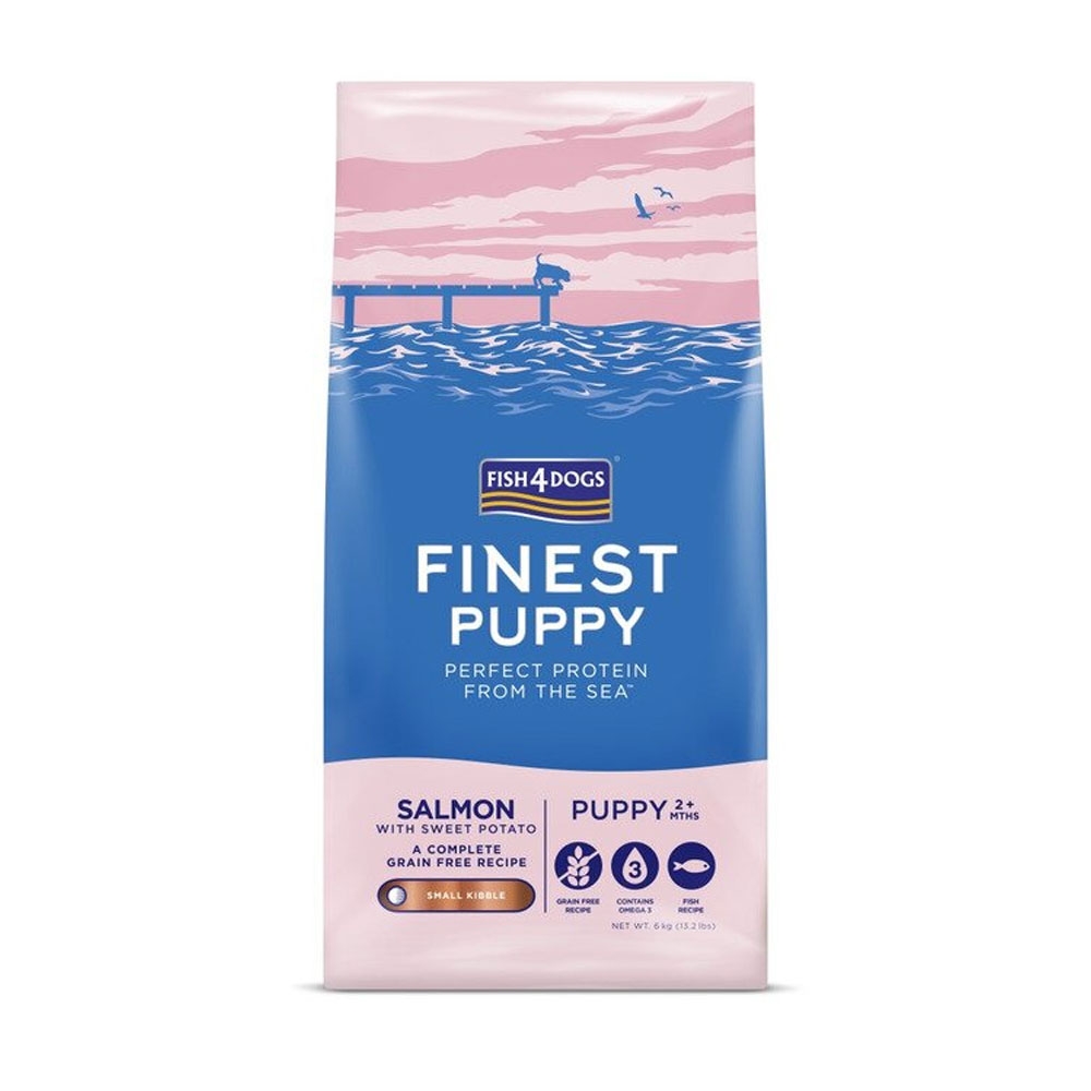 Fish4Dogs Finest Puppy sausas maistas šunims, 6 kg (maž.granulės) -  2