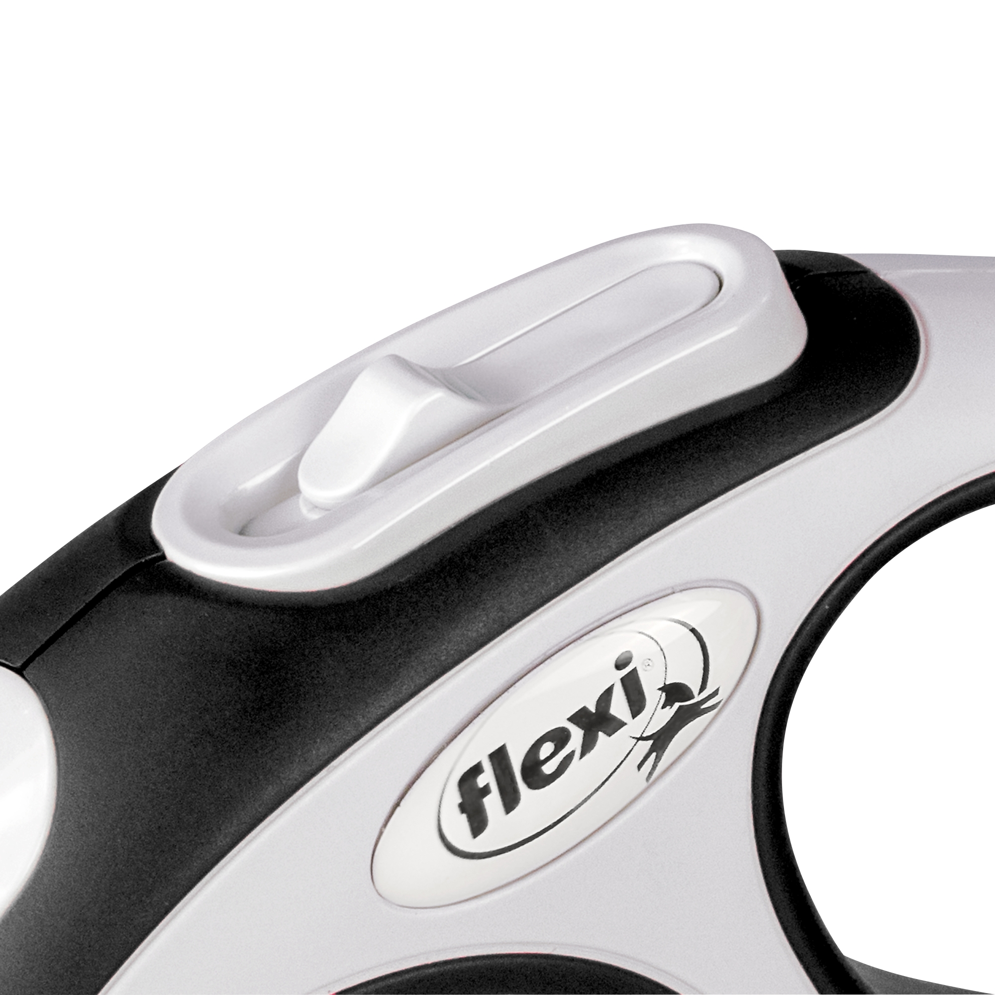 Flexi New Comfort automatinis juostinis pavadėlis, L/5 m, juodas -  4