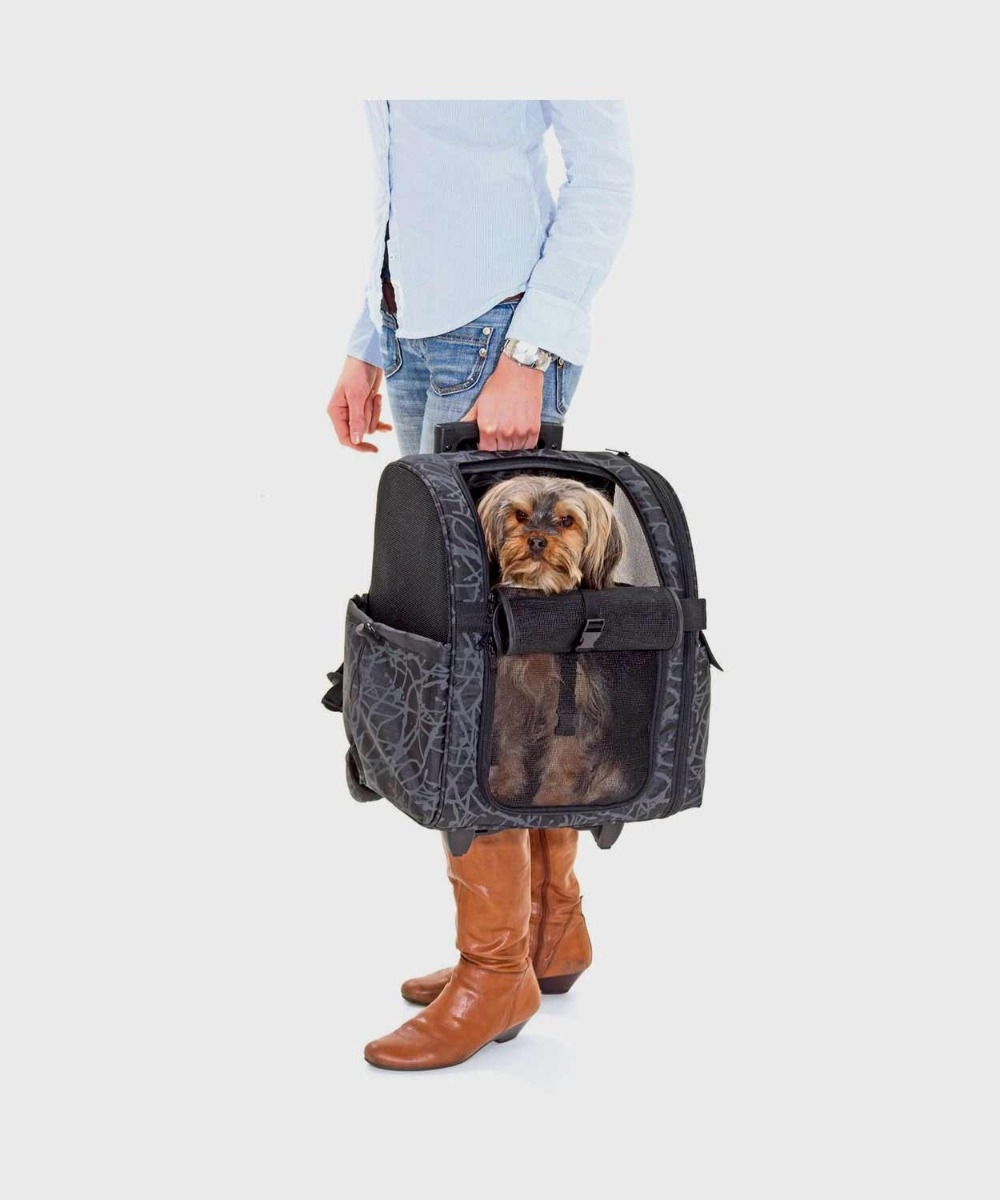 Flamingo Smart Trolley kelioninis krepšys, 32x29x52cm, juodas -  5