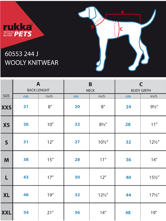 Rukka Wooly megztinis šunims, S, chaki sp. -  4