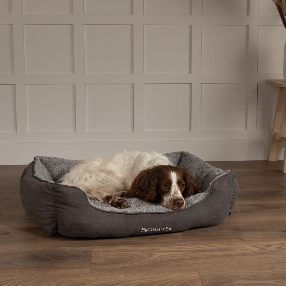 Scruffs Cosy Box guolis 75x60 cm, pilkas -  4