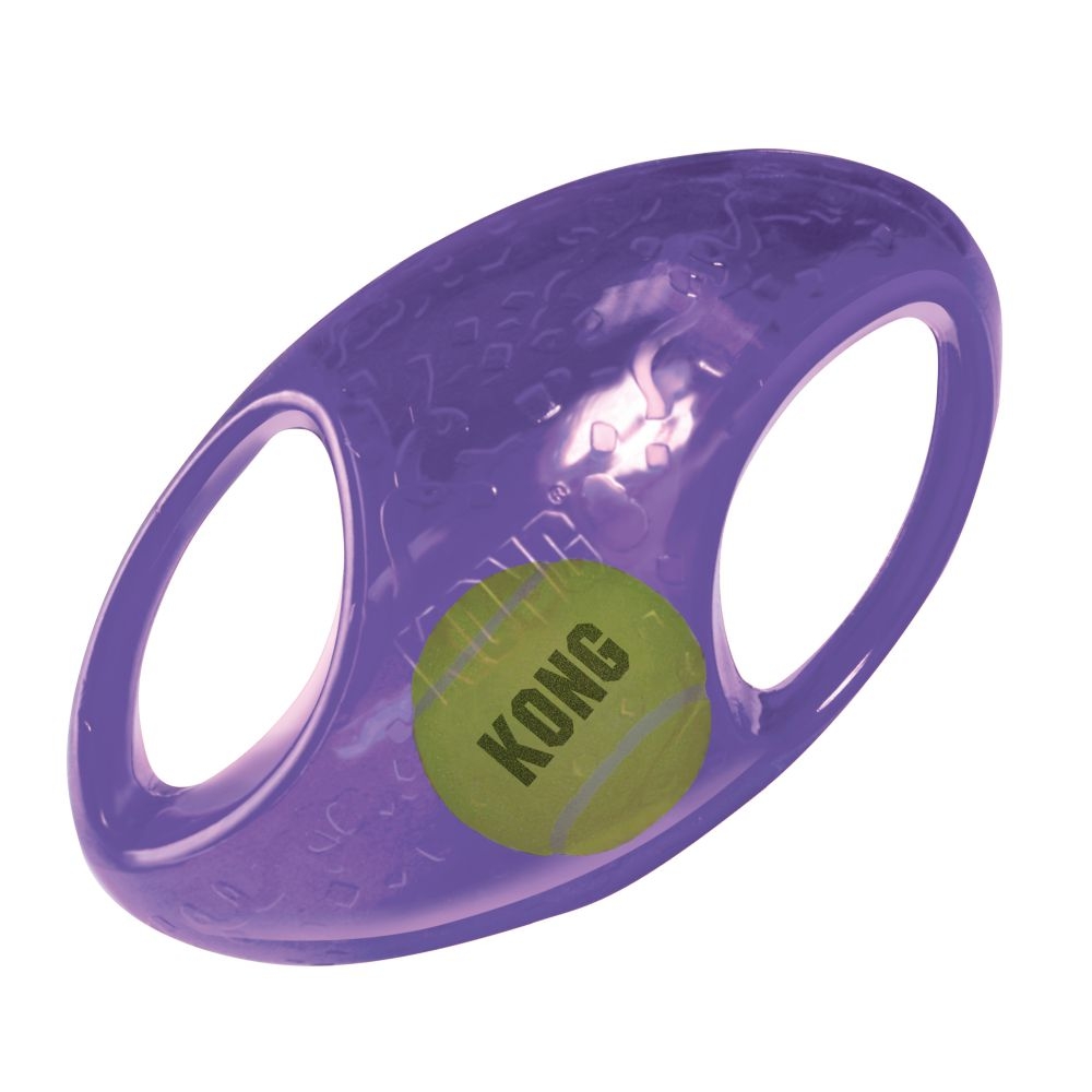 KONG Jumbler Football guminis žaislas šunims, L-XL dydžio, įv. spalvų -  2
