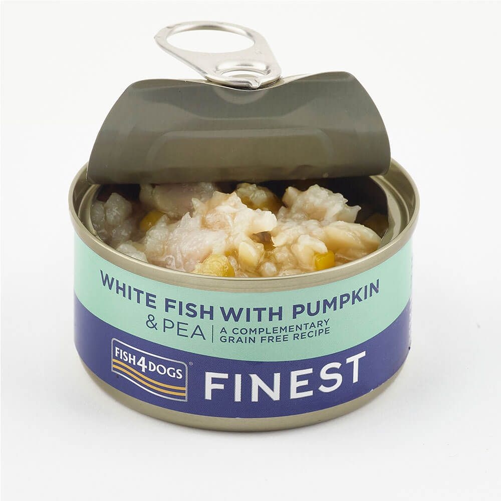 Fish4Dogs Finest konservai šunims su skumbre, moliūgu/žirneliais, 85 g -  3