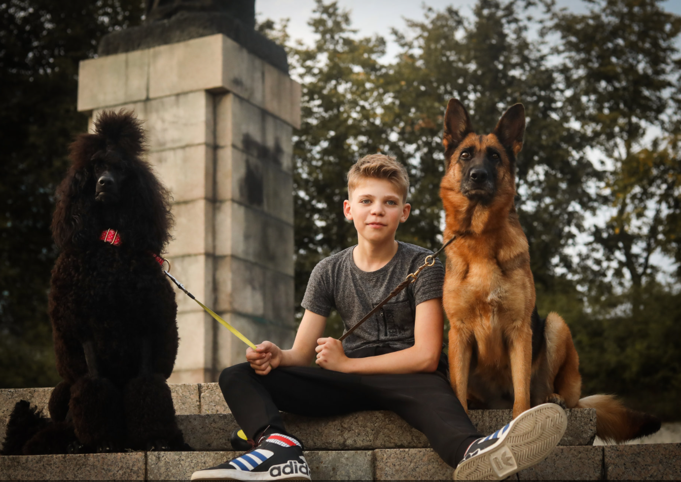 Vaikų ir šunų draugystė