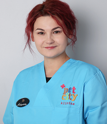 Gydytoja veterinarė M. Rukštelytė