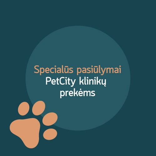 Gaukite 6% nuolaidą PetCity klinikose